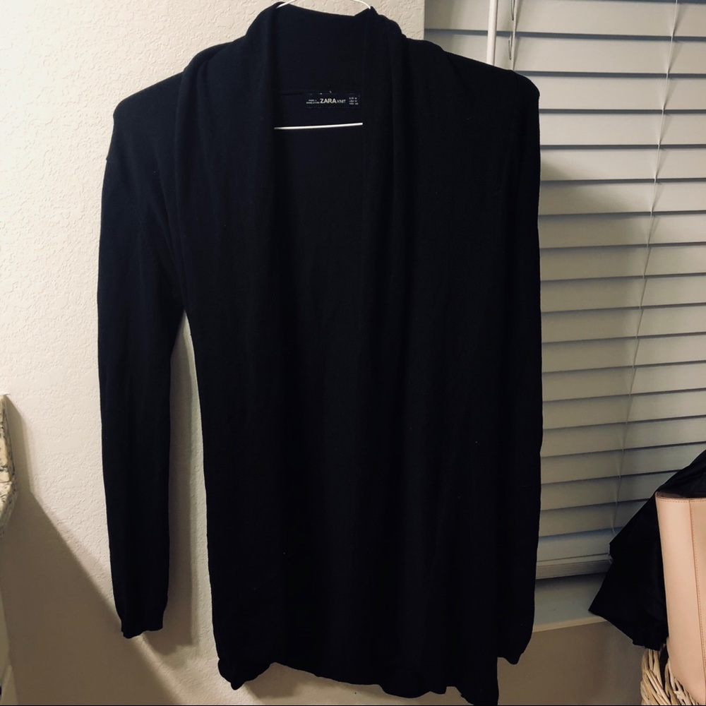 Black Zara cardigan